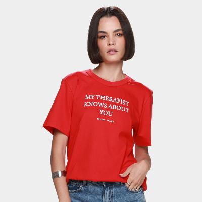 Camiseta Colcci Jeans Casual Feminina