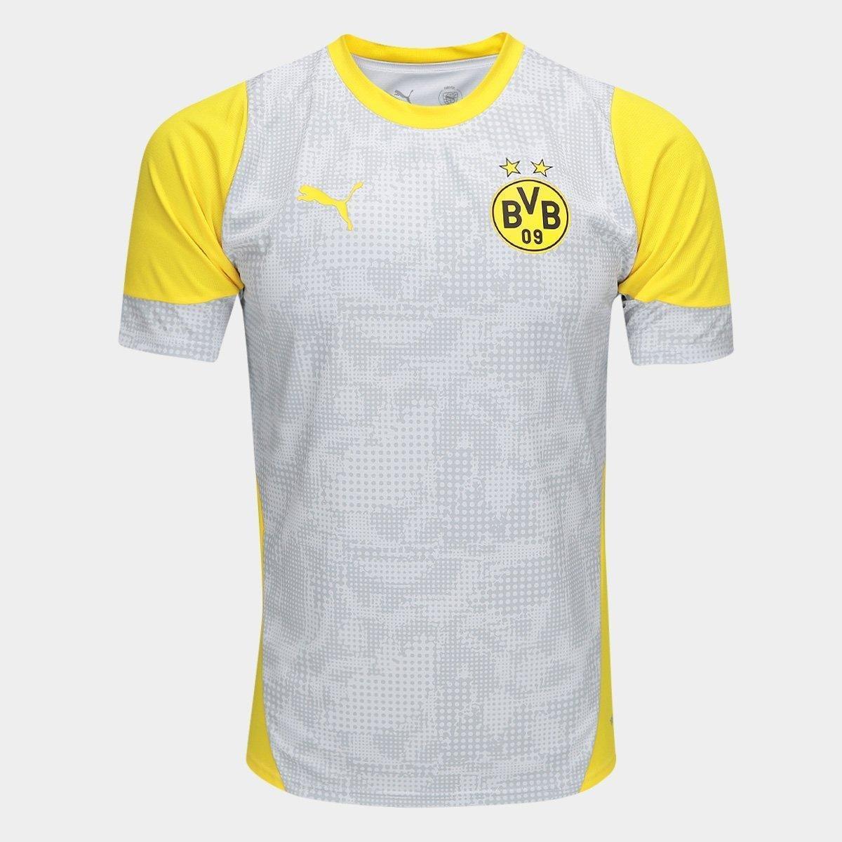 Camisa Borussia Dortmund Treino 25/26 Puma Masculina - 1