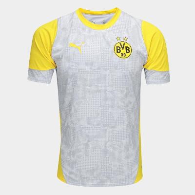Camisa Borussia Dortmund Treino 25/26 Puma Masculina