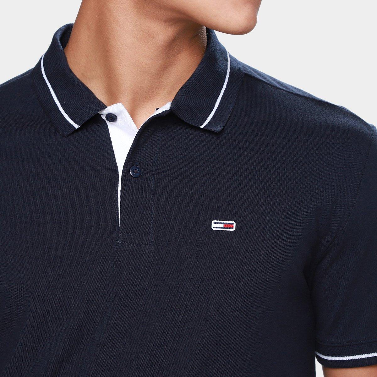 Camisa Polo Tommy Jeans Tipped Masculina - 3