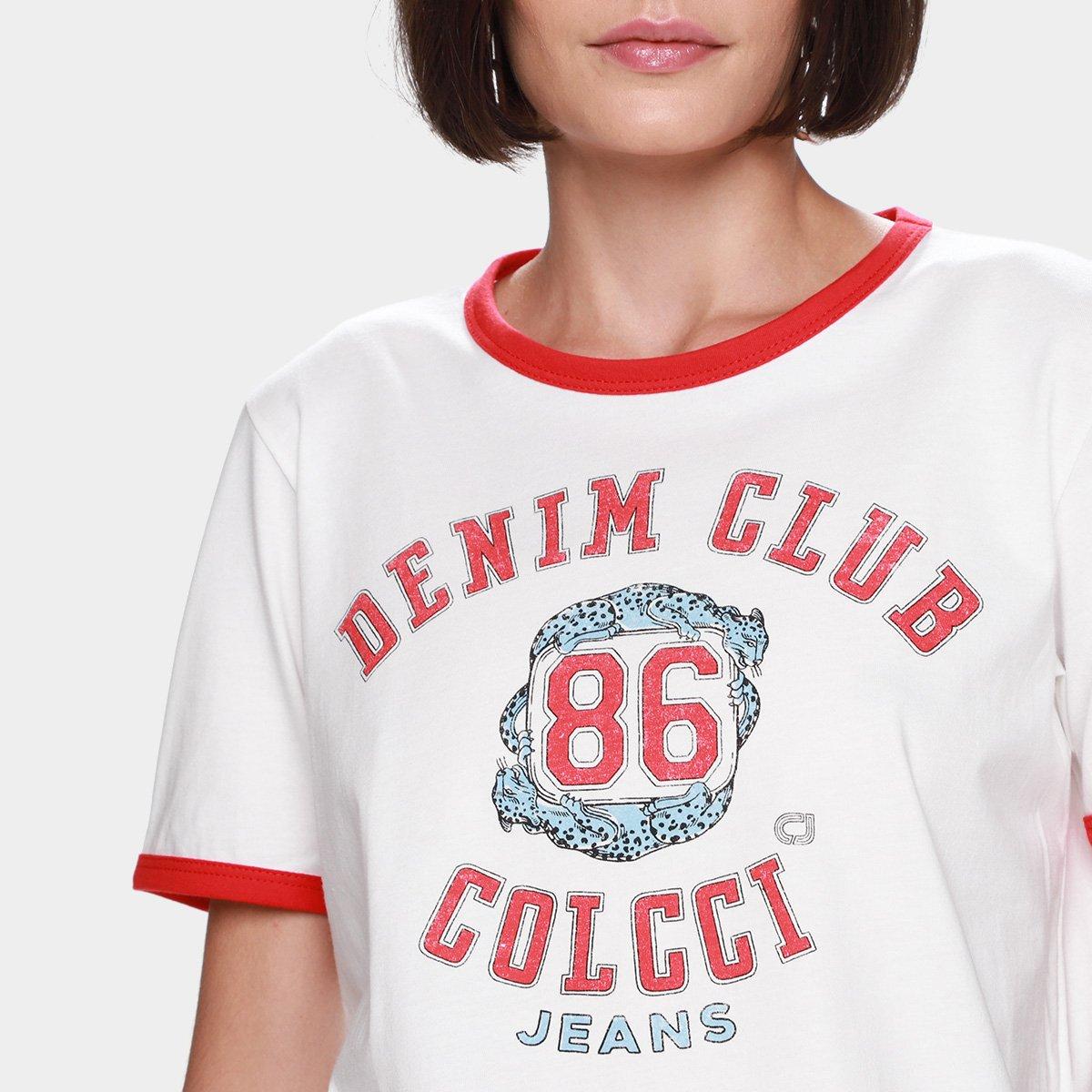 Camiseta Colcci Jeans Casual Feminina - 3