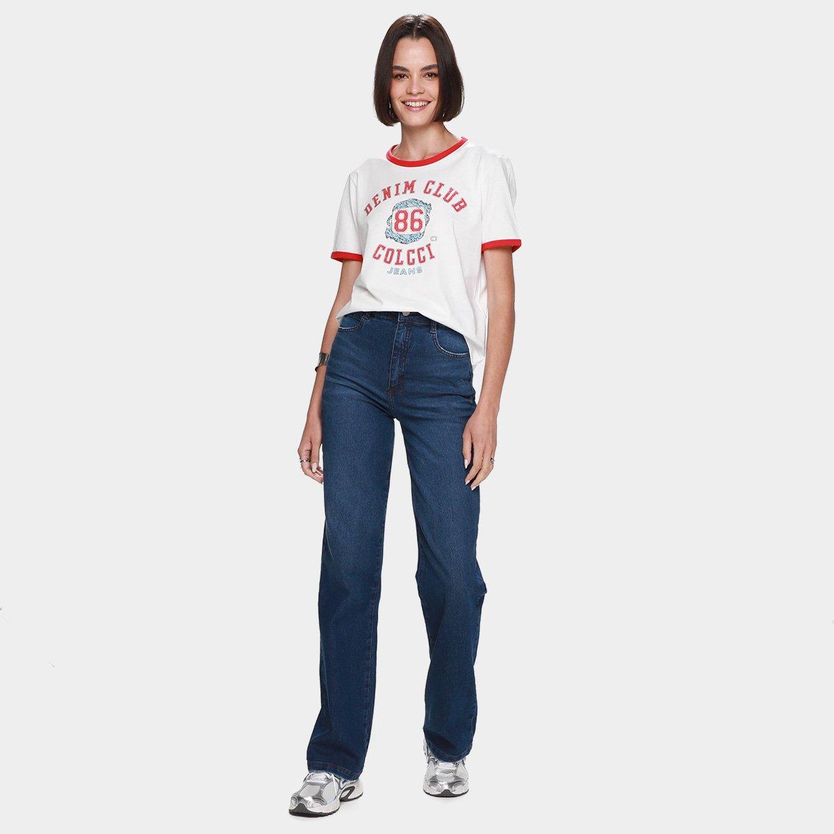 Camiseta Colcci Jeans Casual Feminina - 4
