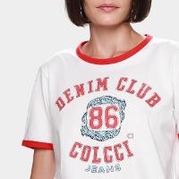 Camiseta Colcci Jeans Casual Feminina - 3