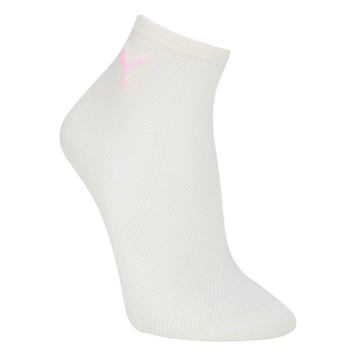 Kit Meia Puma Cano Médio Esportiva C/ 3 Pares Feminina - 2