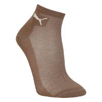 Kit Meia Puma Cano Médio Esportiva C/ 3 Pares Feminina