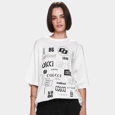 Camiseta Colcci 1986 Casual Feminina