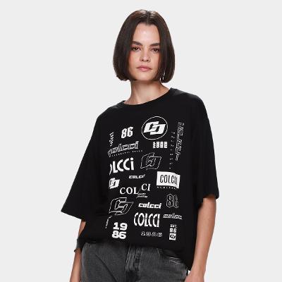 Camiseta Colcci 1986 Casual Feminina
