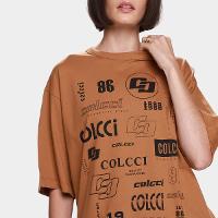 Camiseta Colcci 1986 Casual Feminina - 3