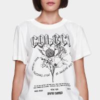 Camiseta Colcci Floral Feminina - 3