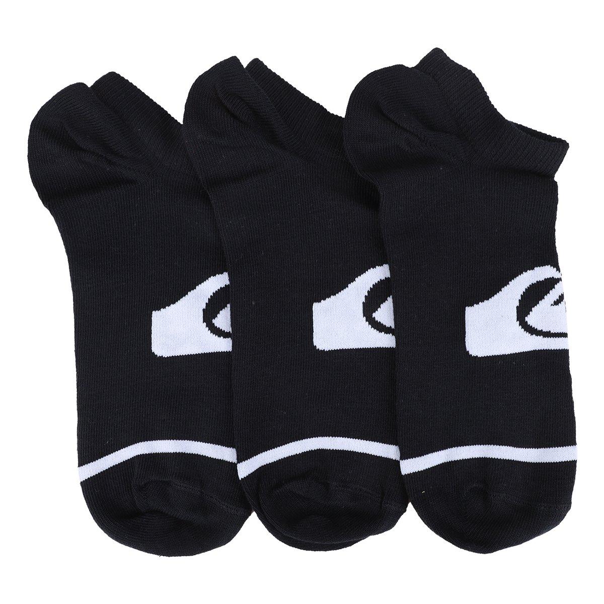 Kit Meia Quiksilver Invisivel C/ 3 Pares Masculina - 2
