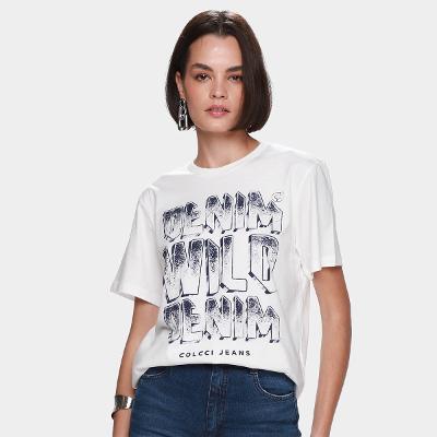 Camiseta Colcci Casual Feminina
