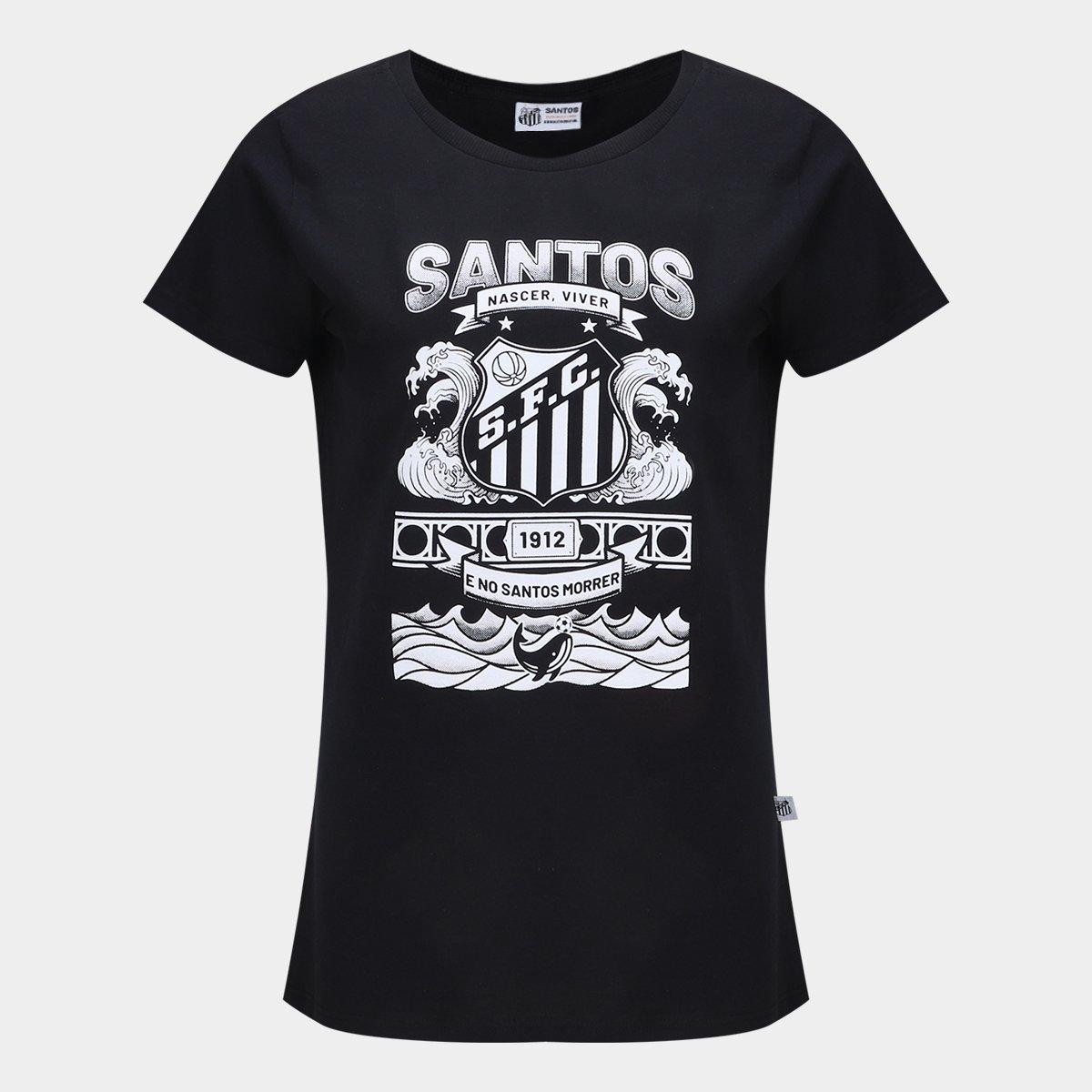 Camiseta Santos Feminina - 1