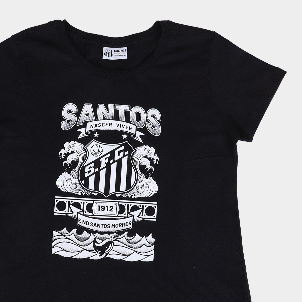 Camiseta Santos Feminina - 5