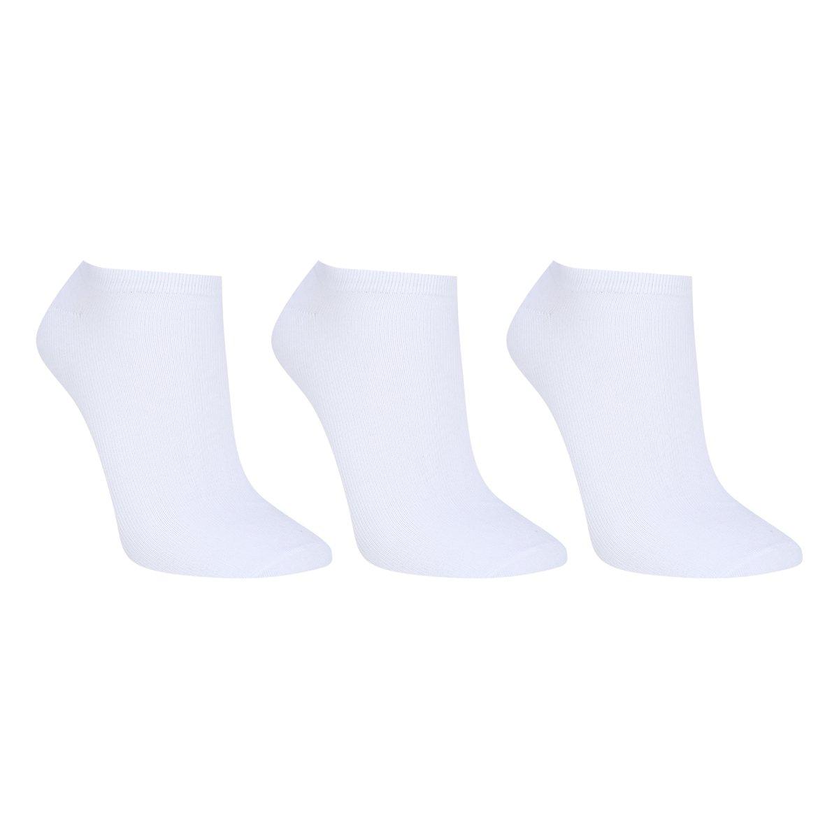 Kit Meia Puket Sapatilha C/3 Peças - 1