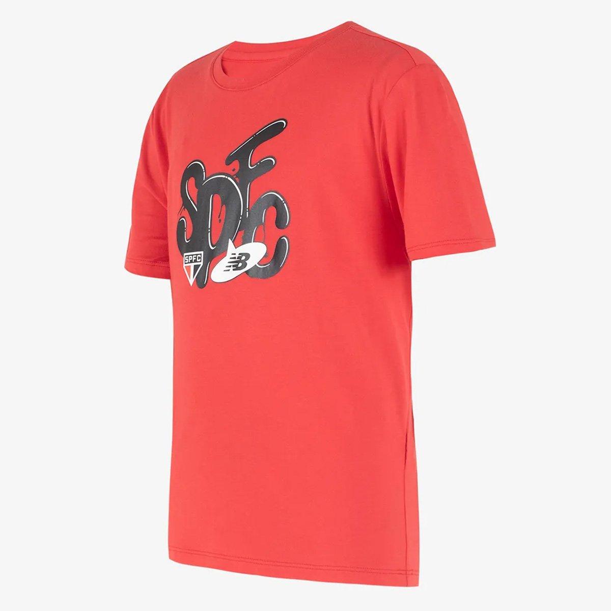 Camiseta Infantil São Paulo Slime New Balance - 3