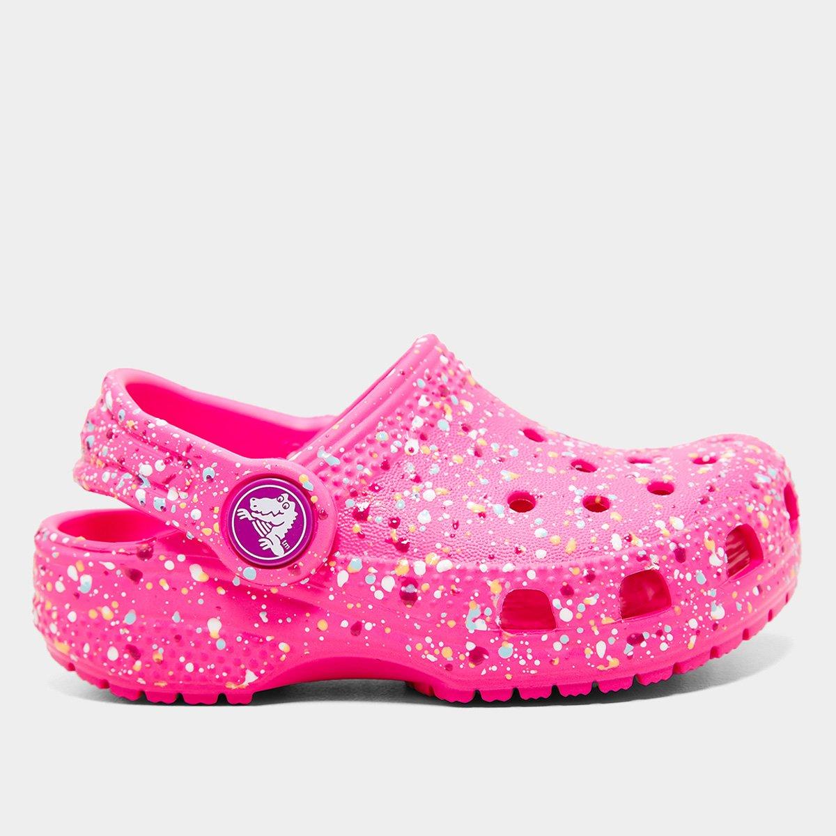 Crocs Infantil Classic Paint Splatter Clog - 1