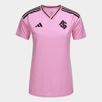 Camisa Internacional Outubro Rosa 25/26 s/n Torcedor Adidas Feminina - 1