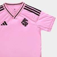 Camisa Internacional Outubro Rosa 25/26 s/n Torcedor Adidas Feminina - 5