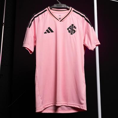 Camisa Internacional Outubro Rosa 25/26 s/n Torcedor Adidas Feminina