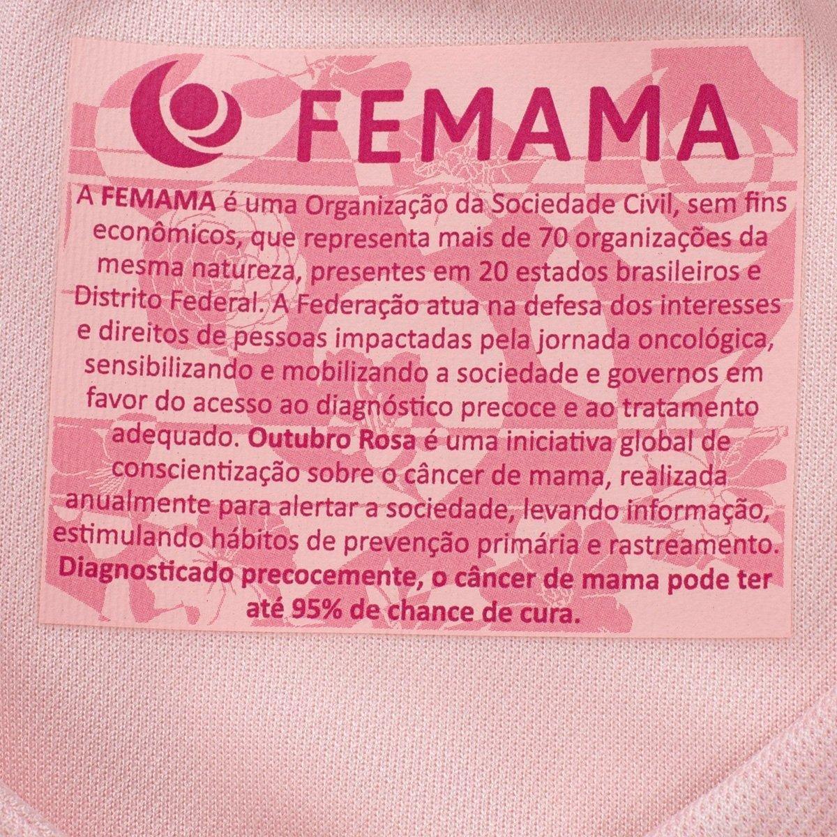 Camisa Fluminense Outubro Rosa 25/26 Torcedor Umbro Feminina - 5