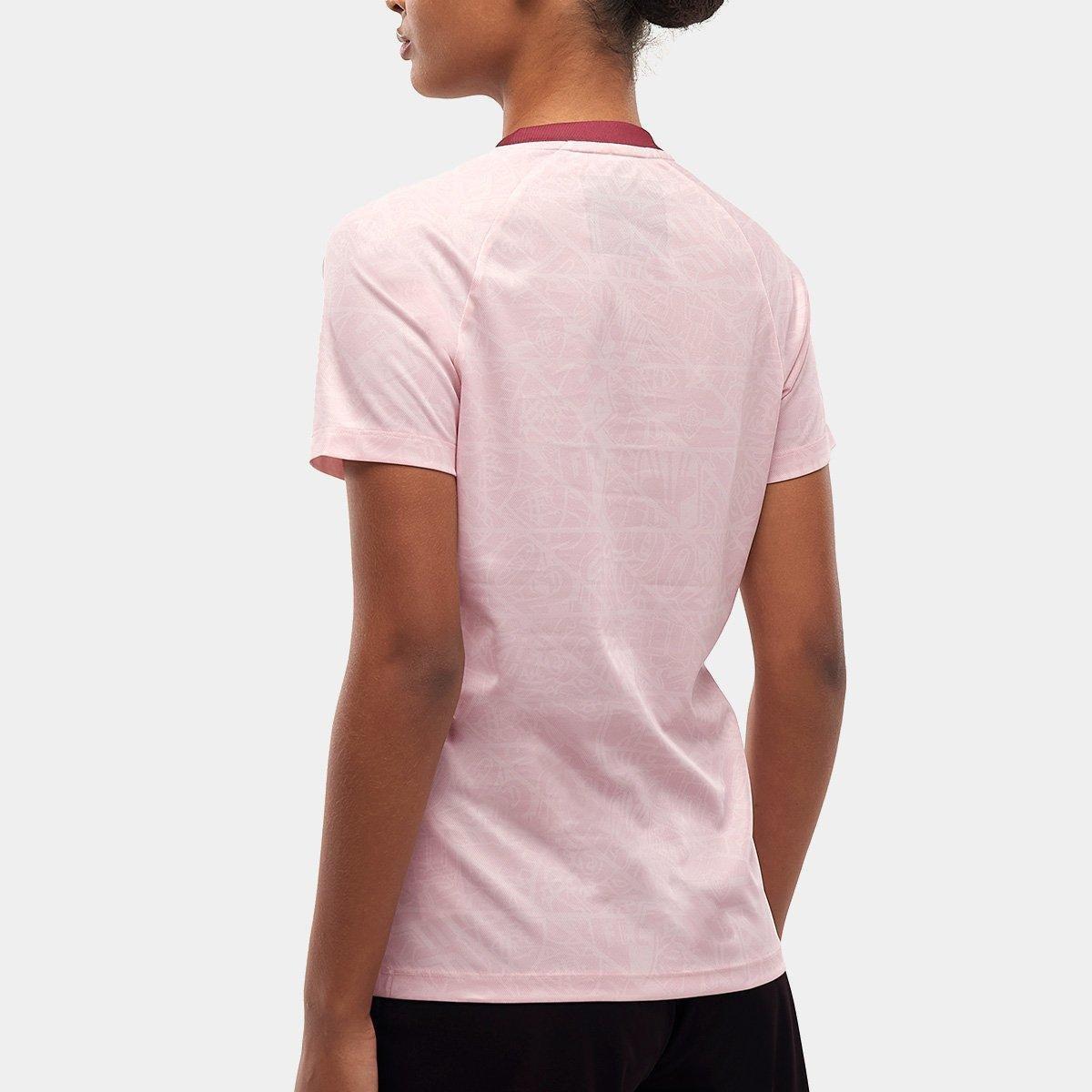 Camisa Fluminense Outubro Rosa 25/26 Torcedor Umbro Feminina - 2