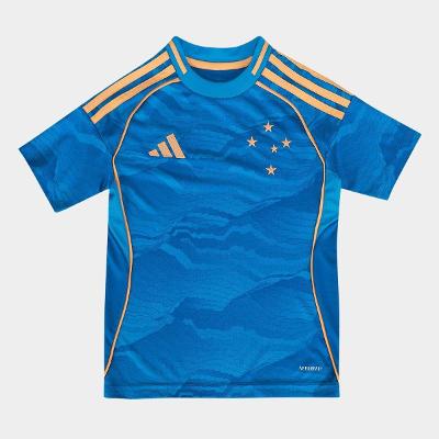 Camisa Infantil Cruzeiro III 25/26 s/n Torcedor Adidas