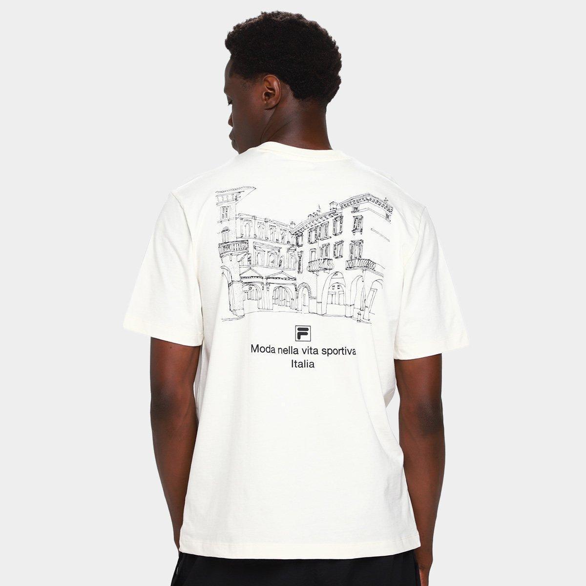 Camiseta Fila Comfort Italia Drawing Union Masculina - 2