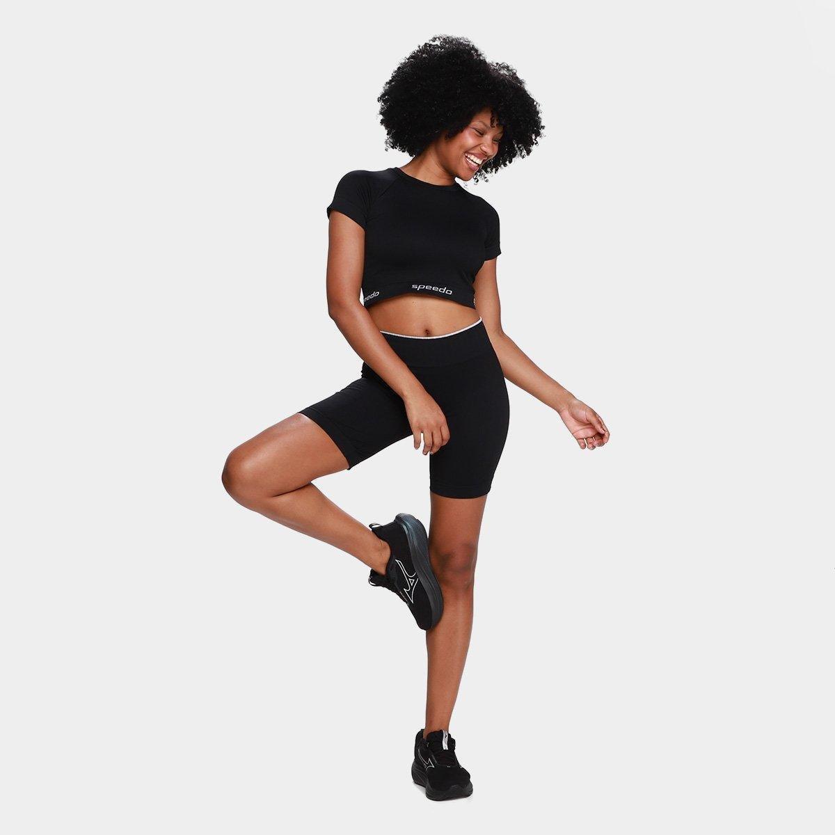 Bermuda Speedo Cintura Alta Feminina - 4