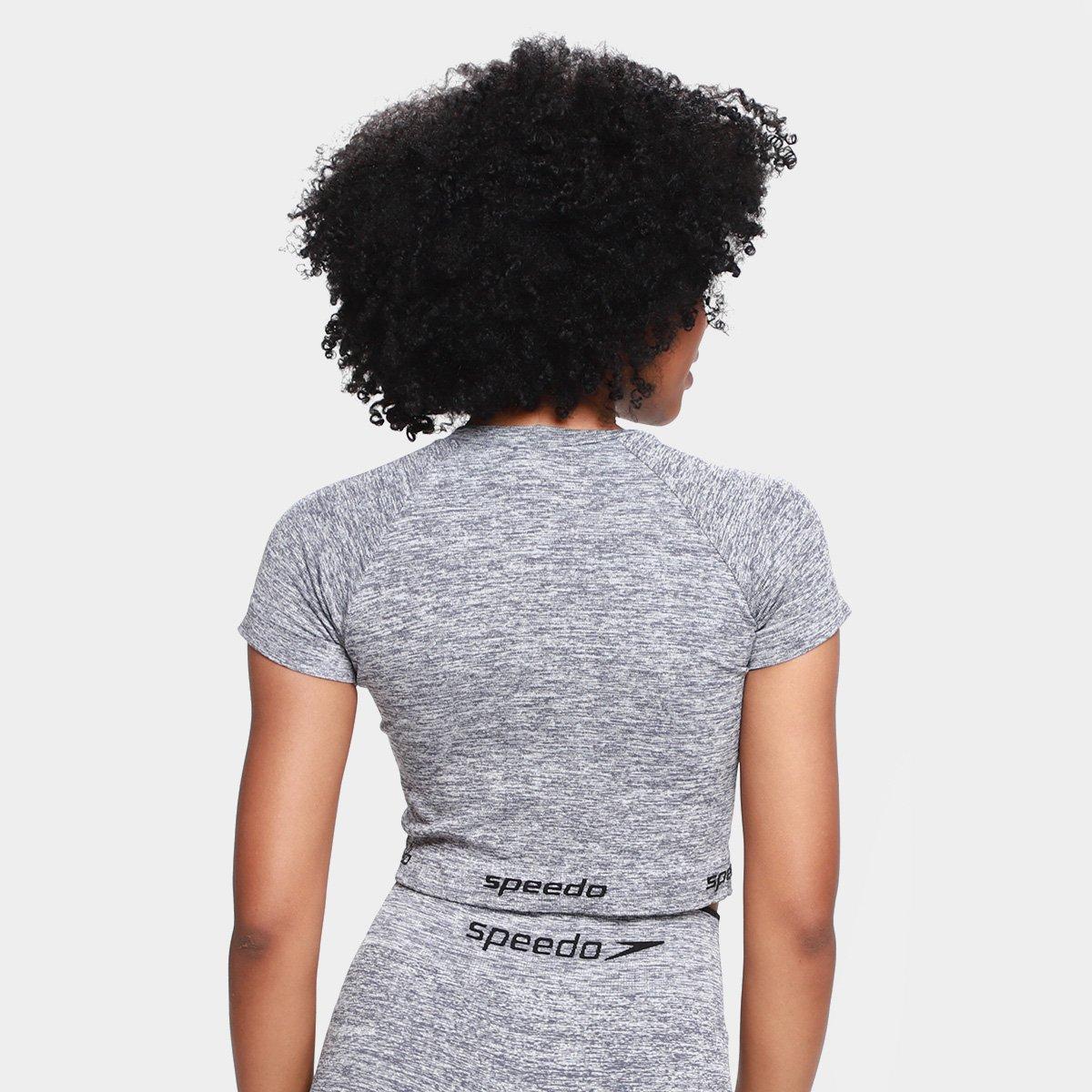 Camiseta Cropped Speedo Esportiva Feminina - 2