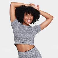 Camiseta Cropped Speedo Esportiva Feminina - 1