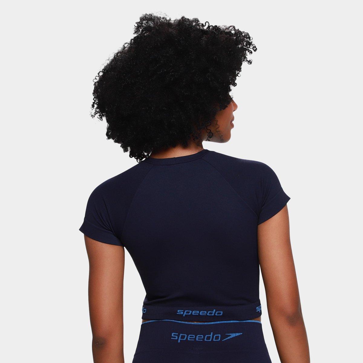 Camiseta Cropped Speedo Esportiva Feminina - 2