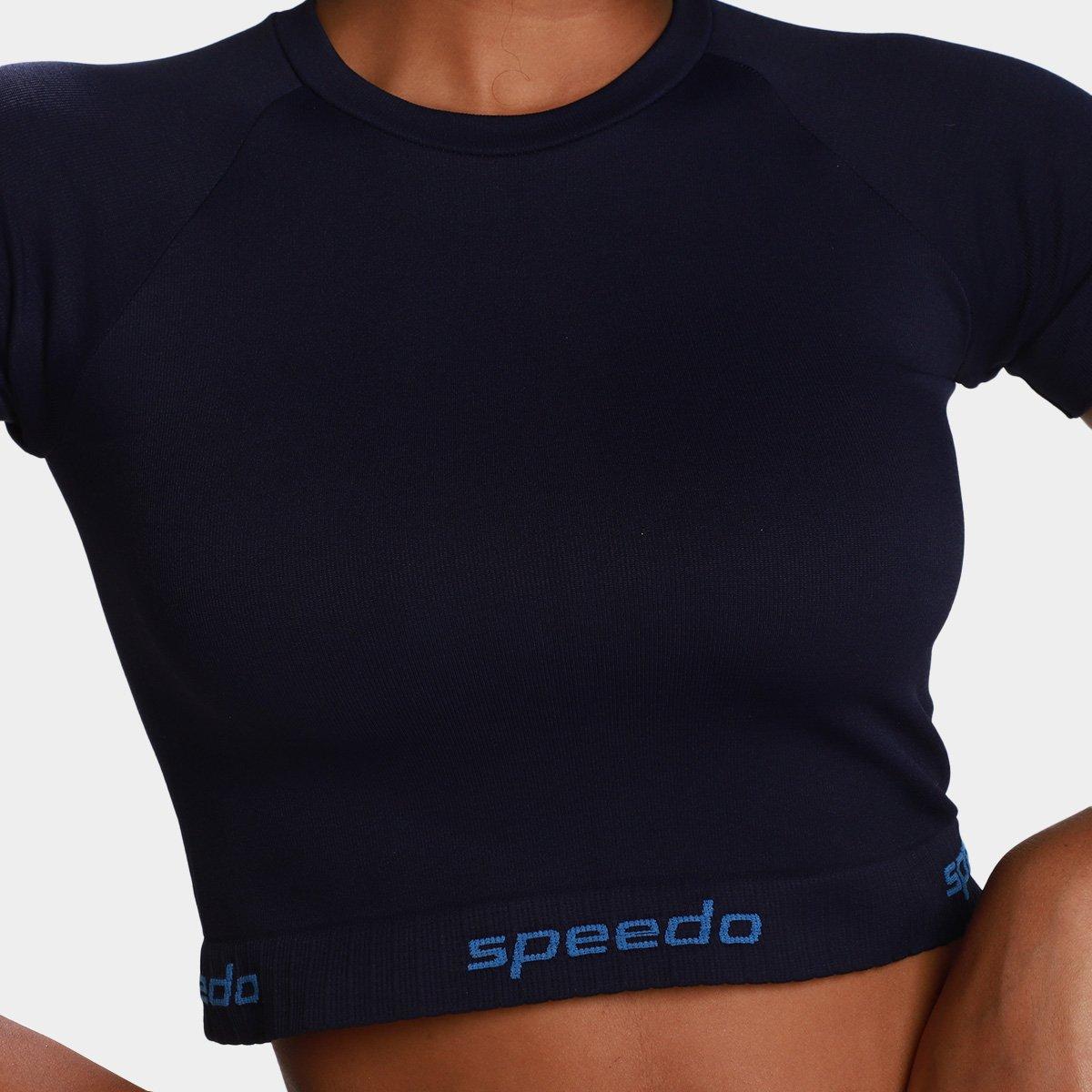 Camiseta Cropped Speedo Esportiva Feminina - 3