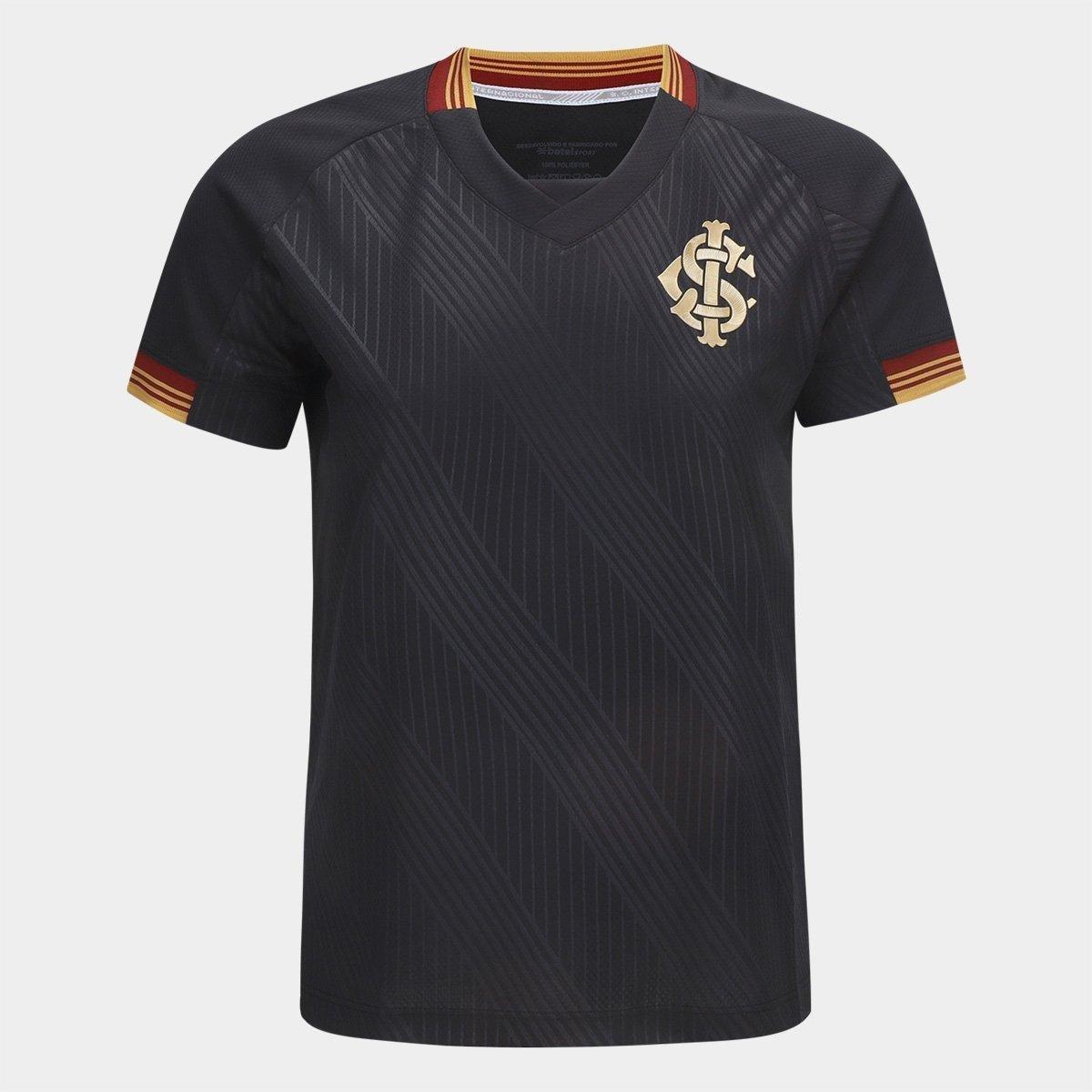 Camiseta Internacional Gold II Feminina - 1