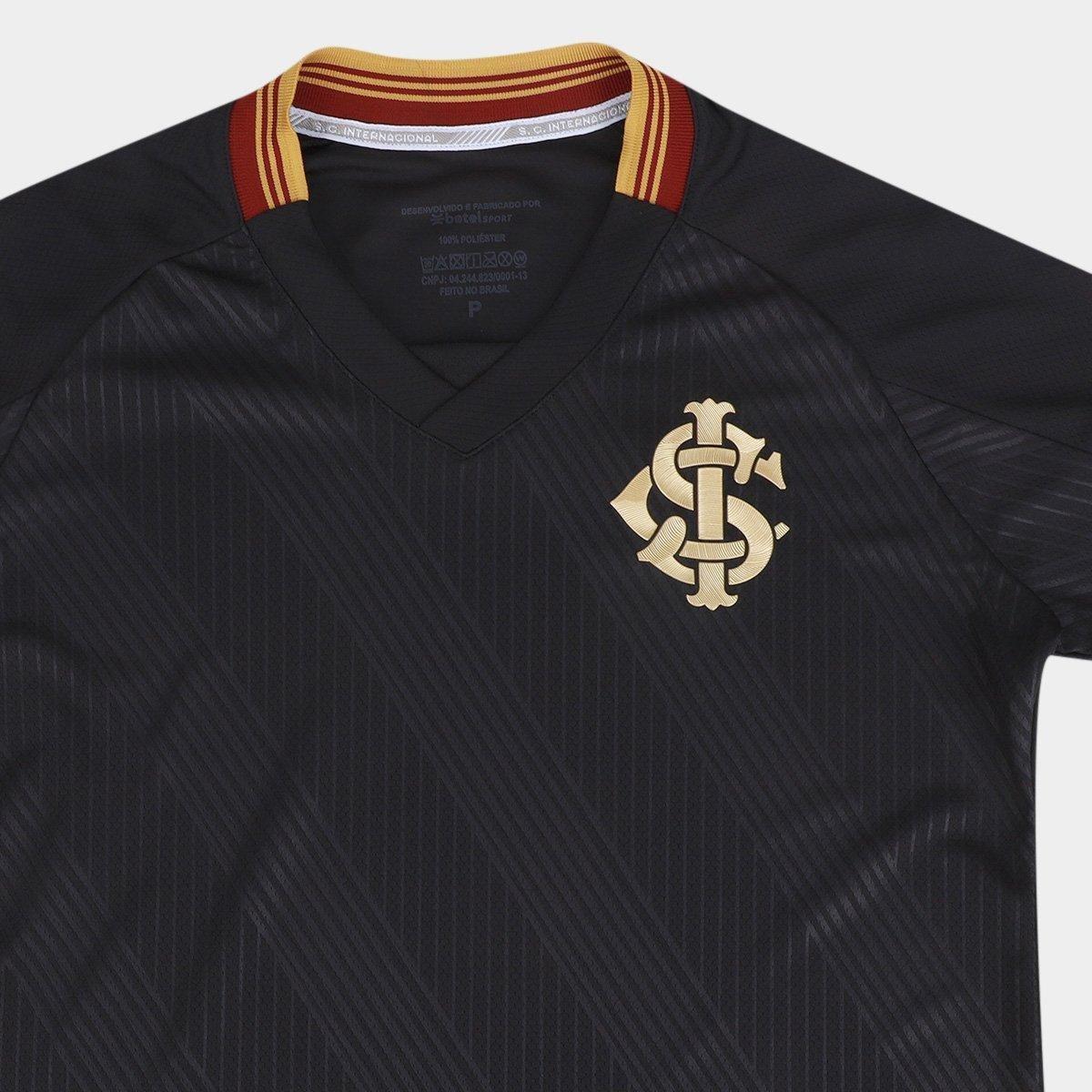 Camiseta Internacional Gold II Feminina - 4