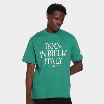 Camiseta Fila Comfort Born in Biella Letter Masculina