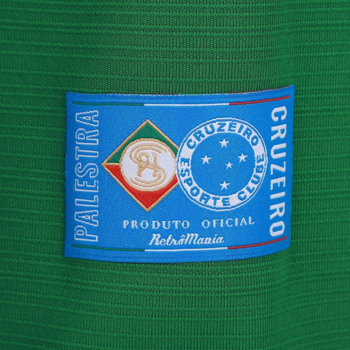 Camiseta Cruzeiro Palestra Retrômania Masculina - 4