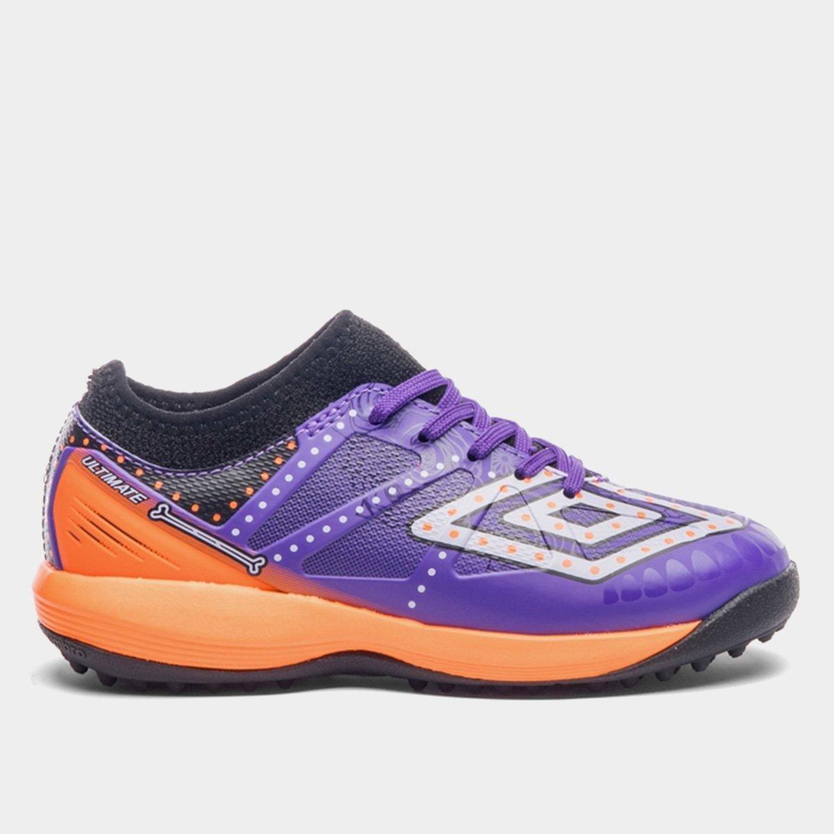 Chuteira Society Juvenil Umbro Ultimate Jr Dia De Los Muertos - 1