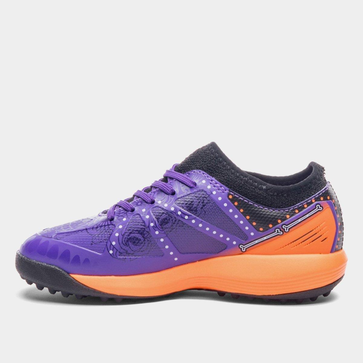 Chuteira Society Juvenil Umbro Ultimate Jr Dia De Los Muertos - 4