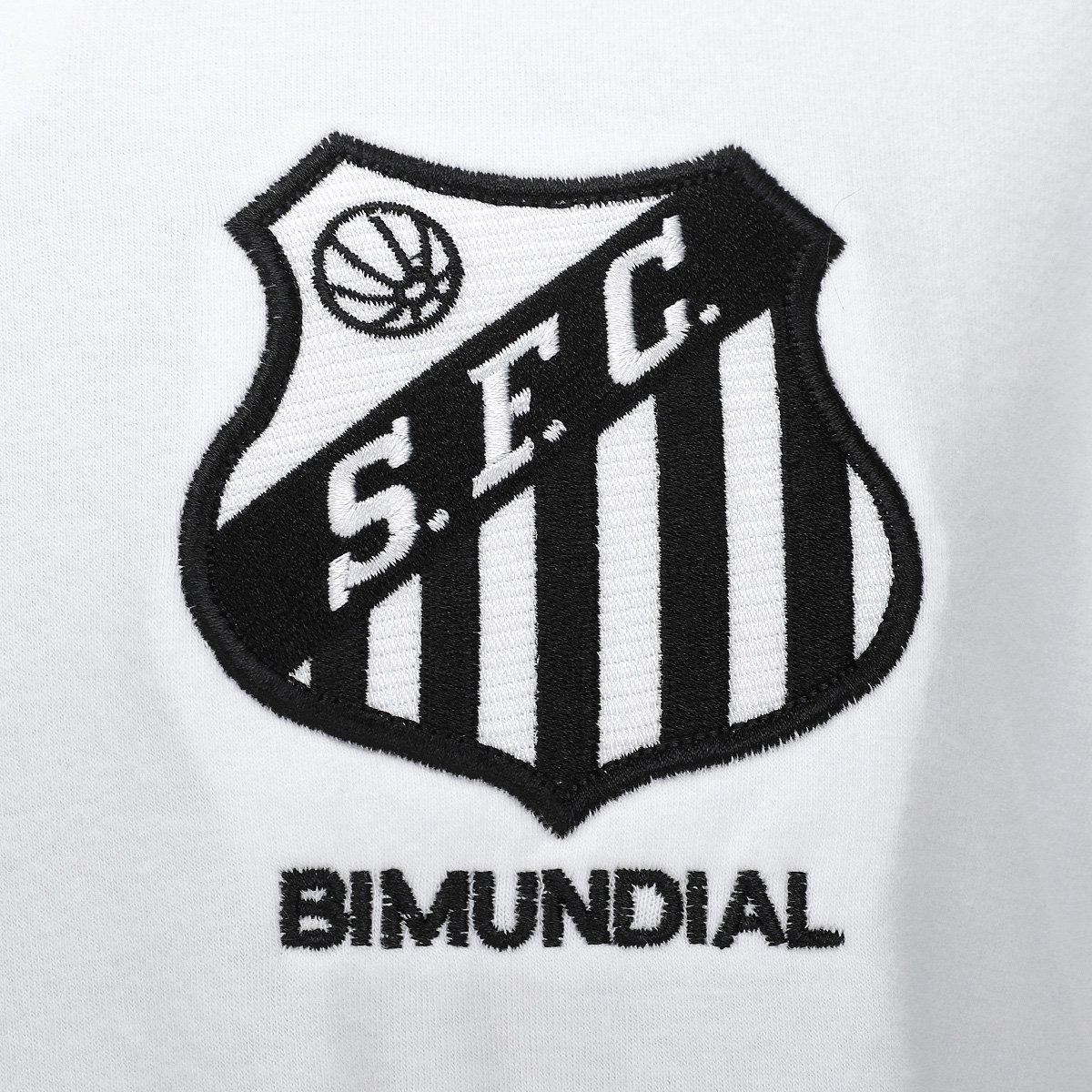 Camisa Santos 1963 Bi Mundial Manga Longa Masculina - 3