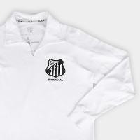 Camisa Santos 1963 Bi Mundial Manga Longa Masculina - 6
