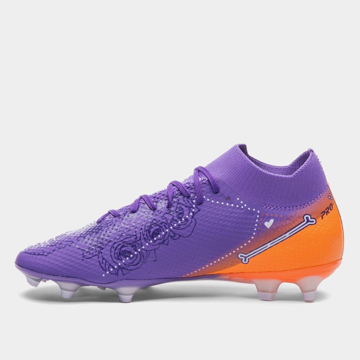 Chuteira Campo Umbro Adamant Top Speed Pro Dia De Los Muertos Unissex - 4