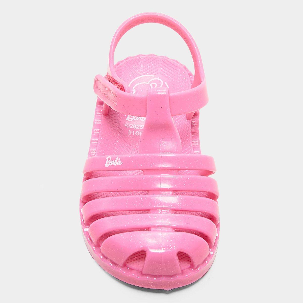Sandália Bebê Grendene Barbie Due Menina - 4