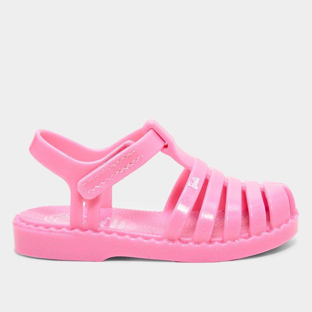 Sandália Bebê Grendene Barbie Due Menina - 1