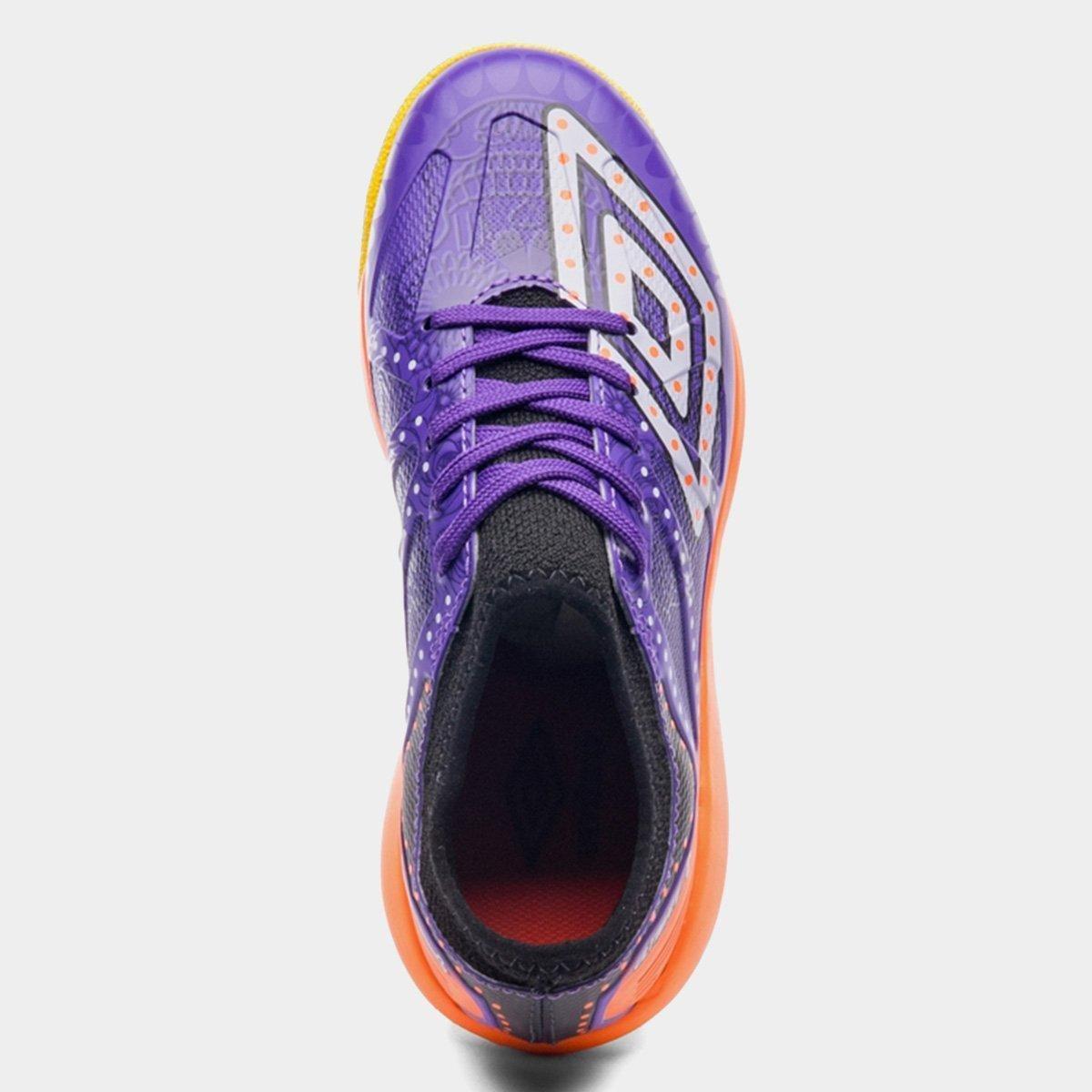 Chuteira Futsal Juvenil Umbro Ultimate Jr Dia De Los Muertos - 3