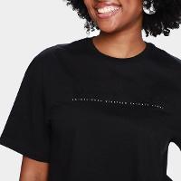 Camiseta Cropped Calvin Klein Embossed Feminina - 3