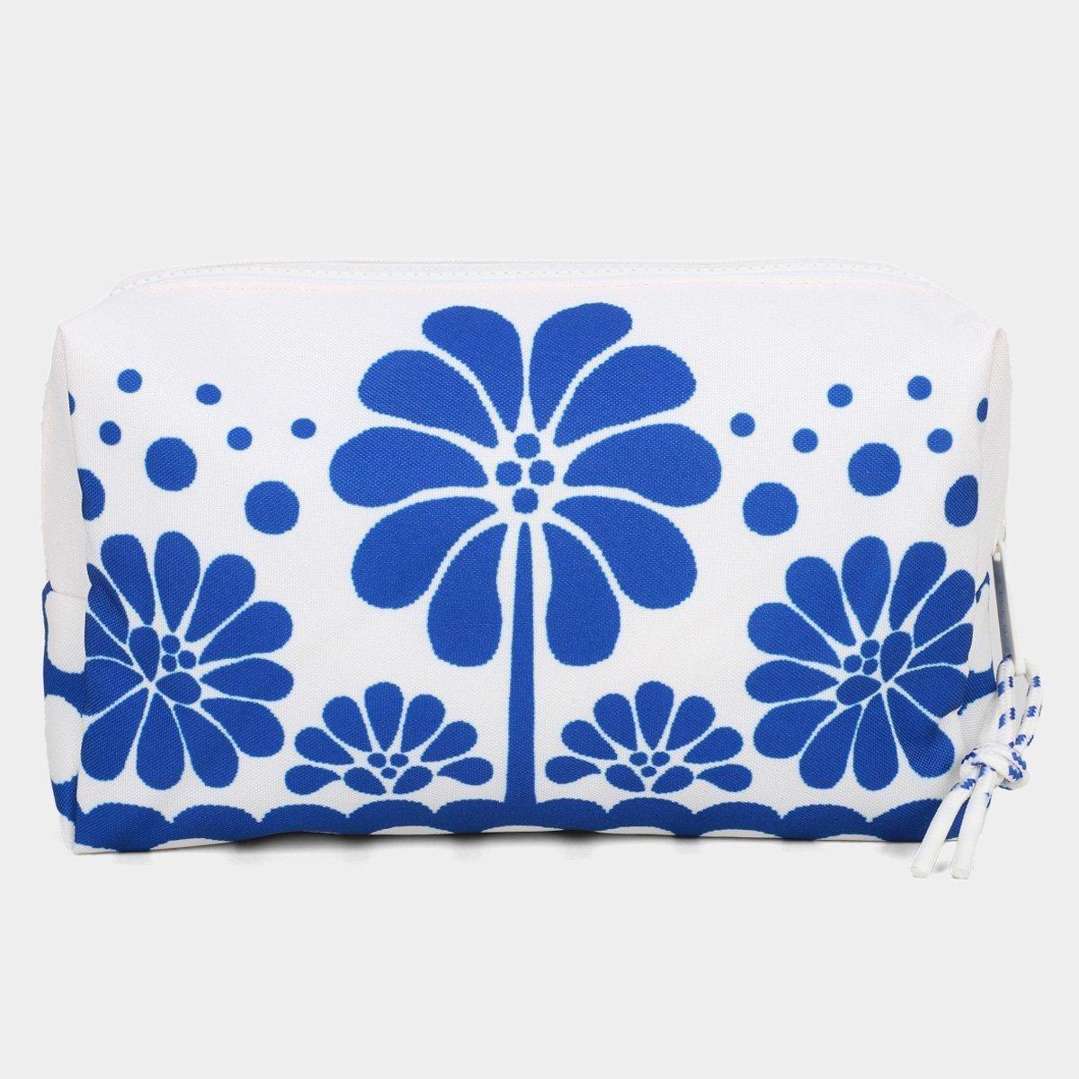 Necessaire Farm Ora Bolas G Arara Listrada - 3