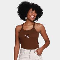 Regata Calvin Klein Rib Casual Feminina - 1
