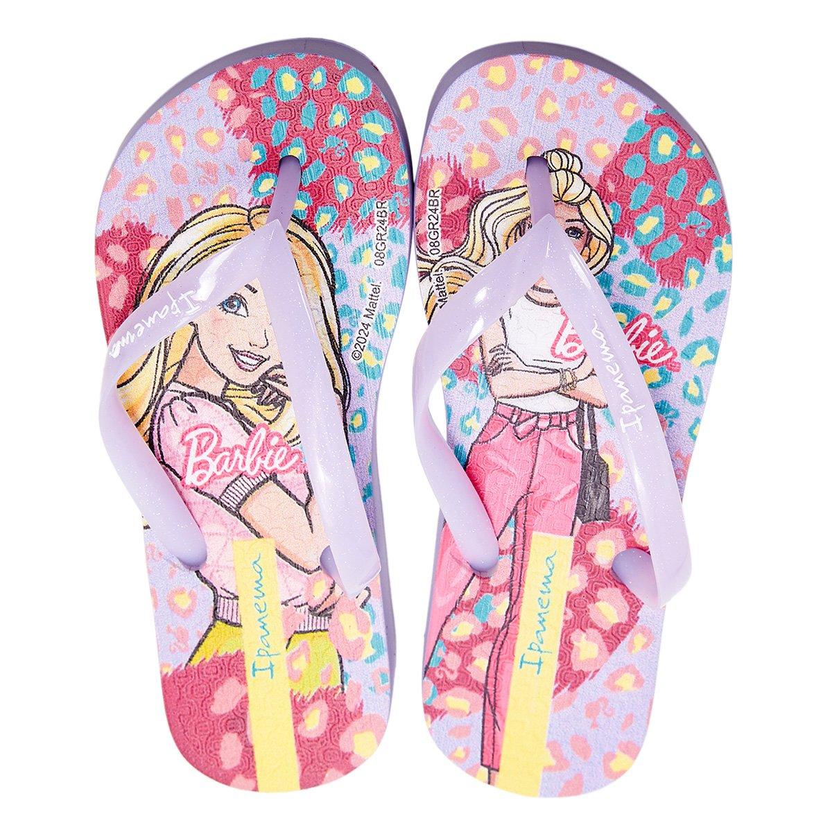 Chinelo Infantil Grendene Barbie Meu Encanto Menina - 1