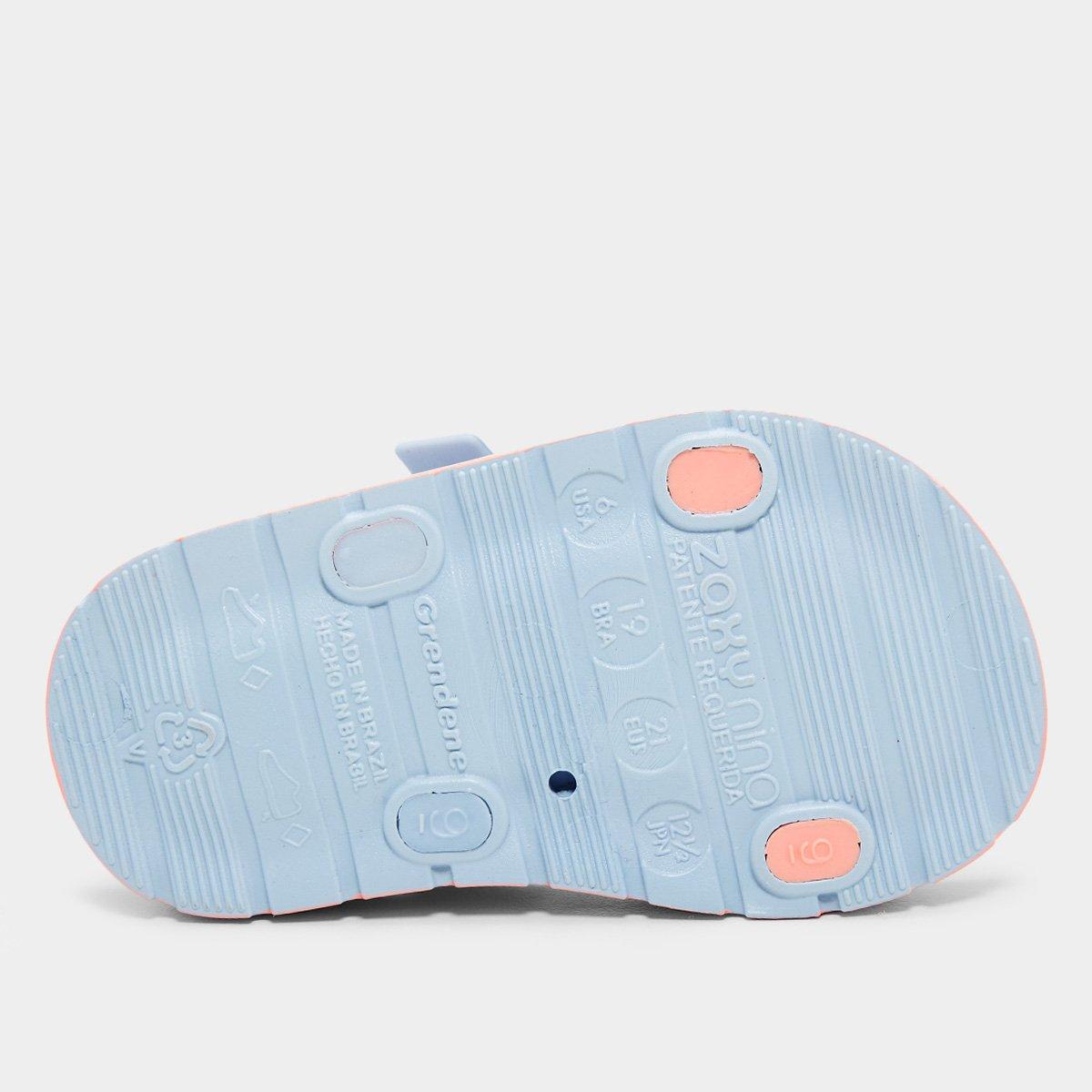 Sandália Infantil Disney Zaxynina Moderninha Print Menina - 5