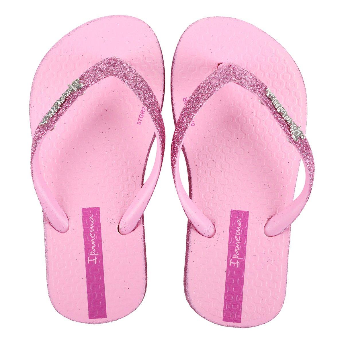 Chinelo Infantil Grendene Kids Ipanema Maxi Glow Menina - 1